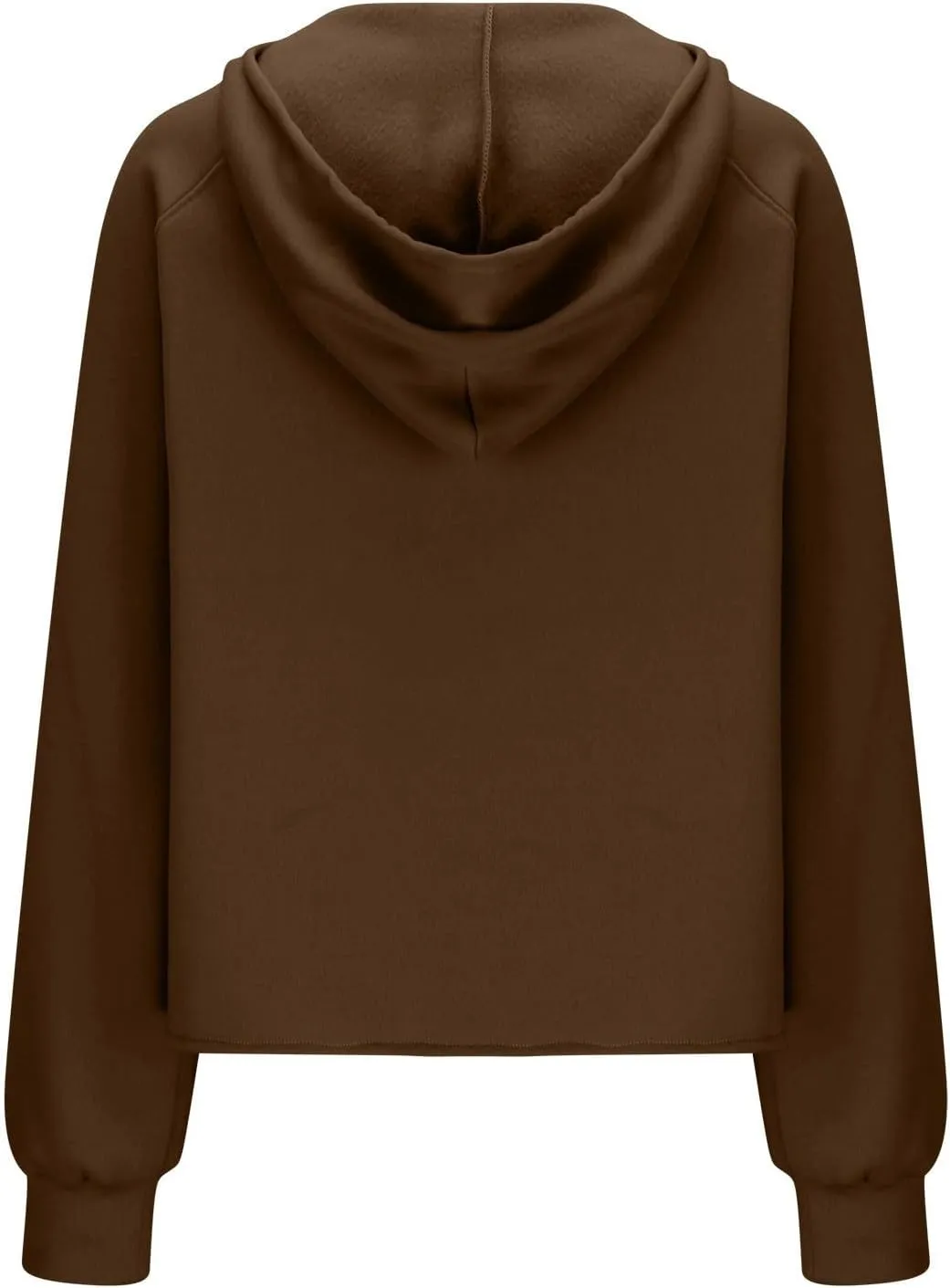 YRAETENM Half Zip Sweatshirt Women Oversized Cropped Fleece Jackets Long Sleeve Workout Hoodies Fall Clothes with Pockets
