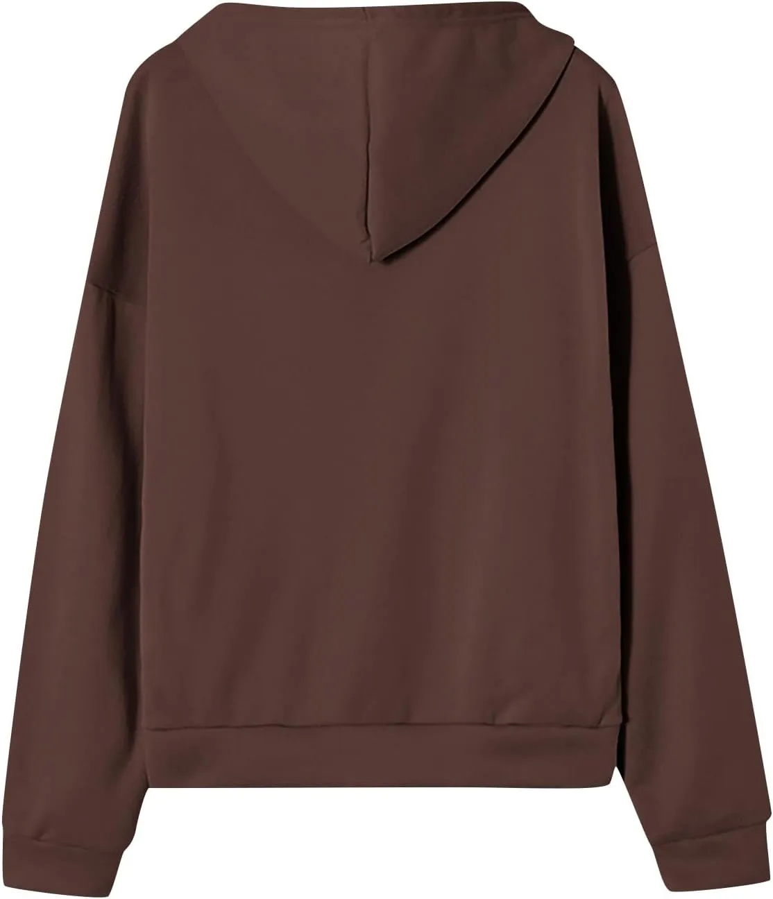 Zip Up Hoodie Women 2025 Long Sleeve Oversized Sweatshirts for Women Y2K Jacket with Pockets Fall Fashion Clothes